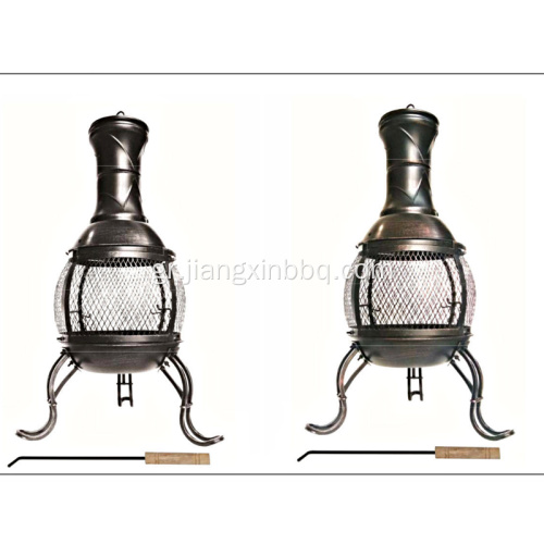 Σόμπα κήπου Brazier Heater Patio Chiminea BBQ​